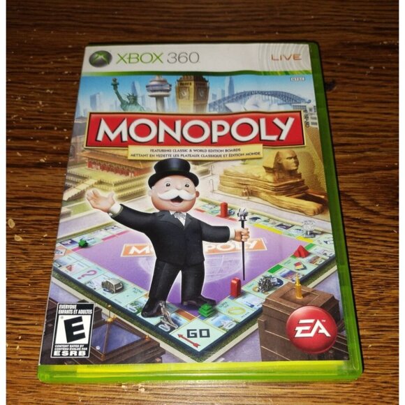 Monopoly (Microsoft Xbox 360, 2008) - Picture 1 of 3